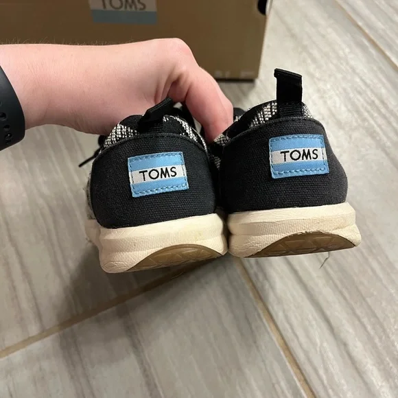 Toms Del Rey Sneaker Tribal Woven in Black - Picture 6 of 10